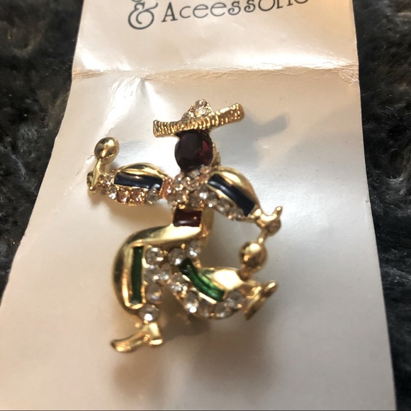 Brooche - Joker Design NEW - Picture 1 of 3